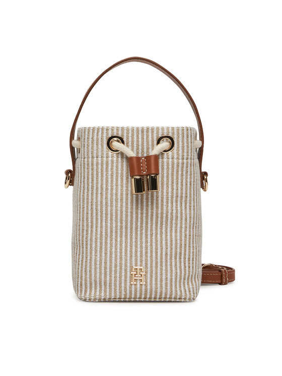 

Сумочка Th Premium Beach Le Bucket AW0AW17215 Tommy Hilfiger, бежевый