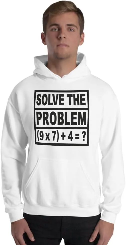Толстовка School Teacher 6-7 Meme Unisex, Math Question 67 Generic, белый