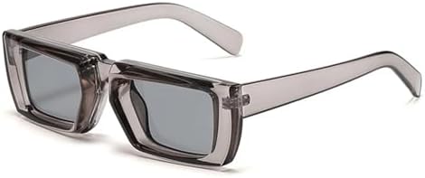 

Солнцезащитные очки прямоугольной формы 2027 года для женщин, ретро-очки с защитой от УФ-излучения UV400 для мужчин, градиентные солнцезащитные очки MTZJH, C3-grey-grey