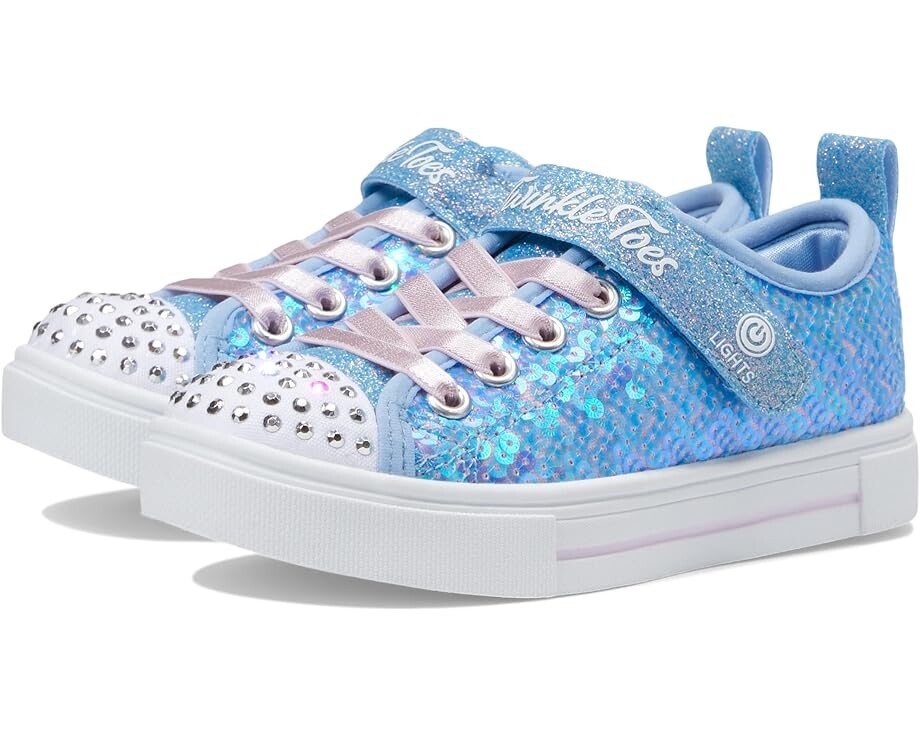 

Кроссовки SKECHERS KIDS Twinkle Sparks - Sequin Party, цвет Light Blue/Multi