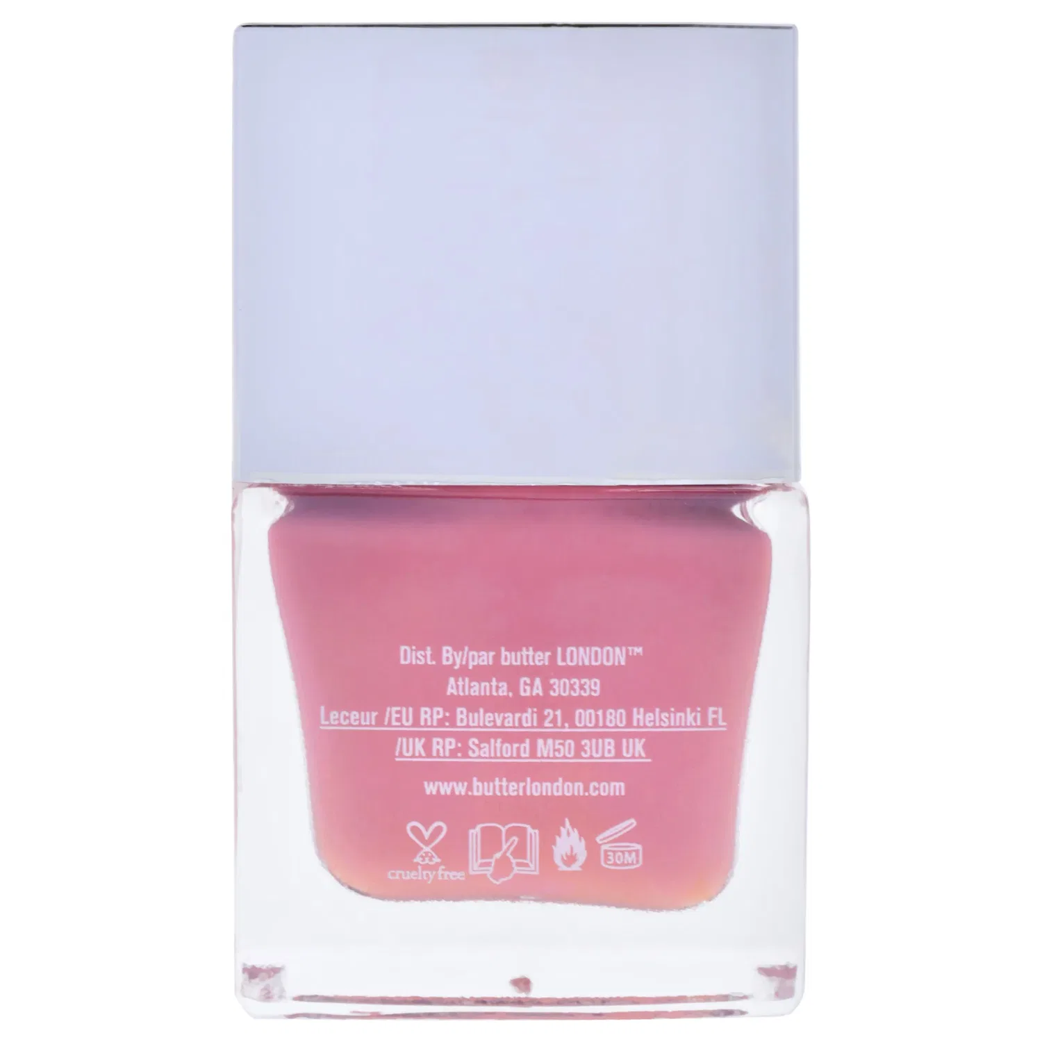 Лак для ногтей Patent Shine 10X Nail Lacquer - Comming Up Roses от Butter London для женщин - 0,2 унции (0,2 унции) — фото 2