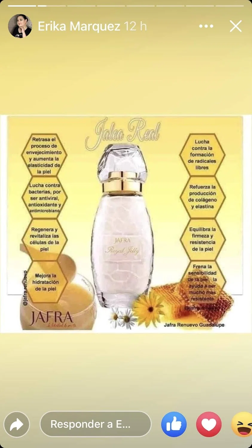 Молочко для лица Jafra с королевским желе, 3.3 жидк. унции