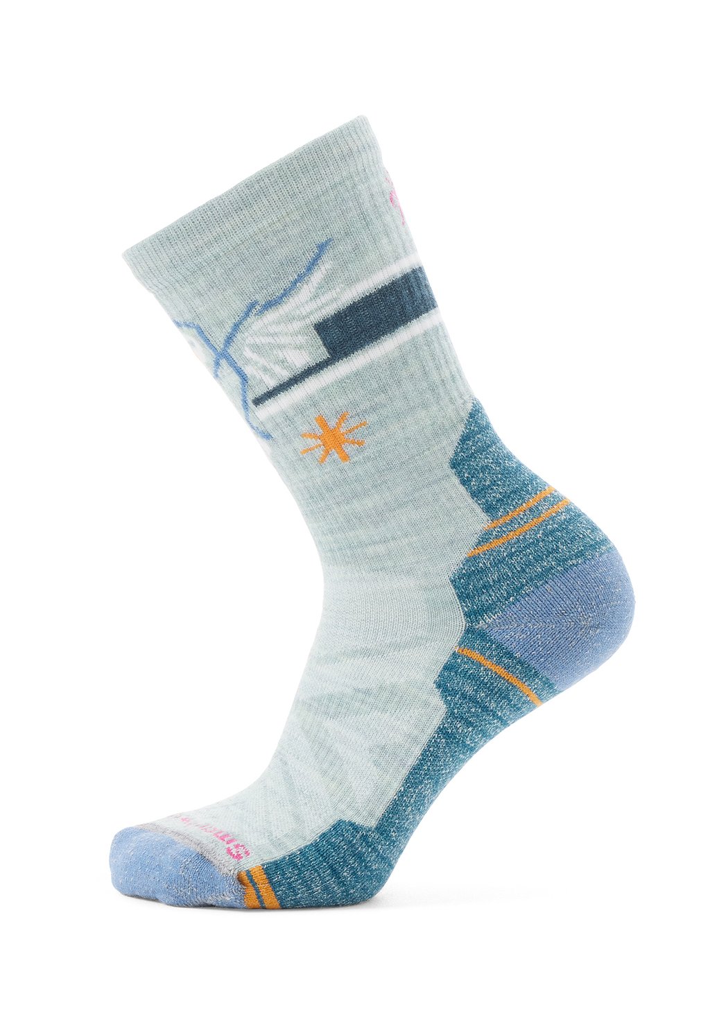 

Спортивные носки HIKE LIGHT CUSHION HOO WHO CREW Smartwool, светло-зеленый
