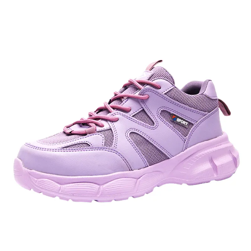 

DINGGU Скользоустойчивые и дышащие низкие повседневные туфли унисекс розовые, цвет Pink[1180]