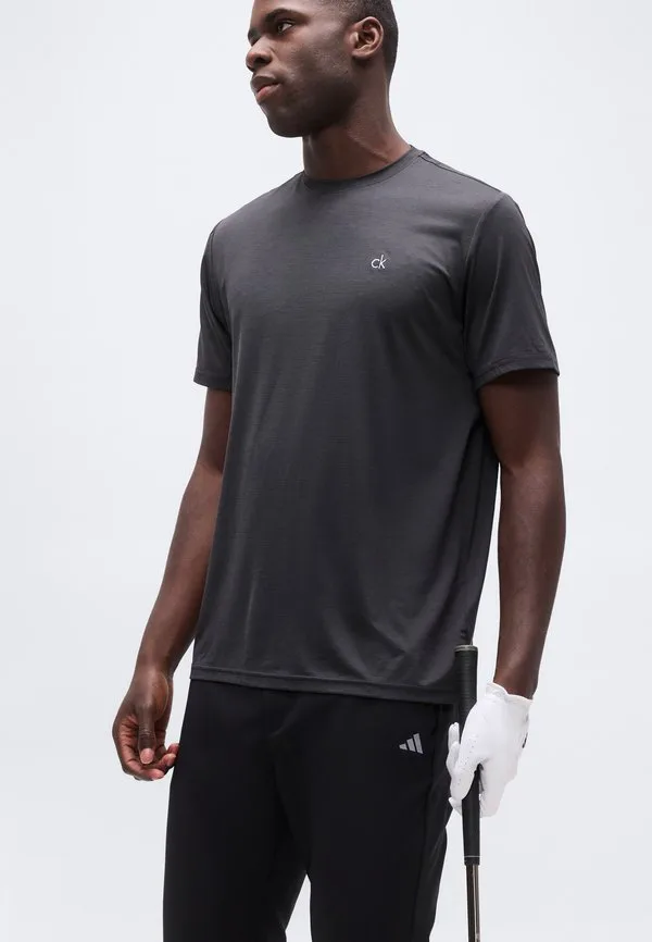 Футболка с круизным принтом Calvin Klein Golf, Midnight Black — фото 4