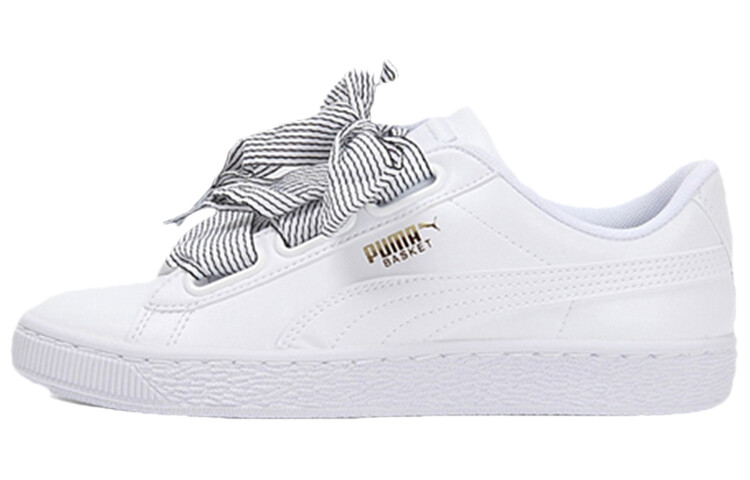 

Кроссовки PUMA Basket Heart 'PUMA White' Women's, Белый, Кроссовки PUMA Basket Heart 'PUMA White' Women's