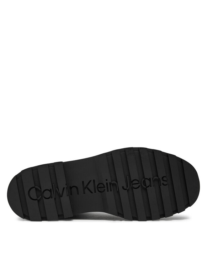 Ботильоны Calvin Klein Jeans Flatform Zip Mg Ss YW0YW01602, черный — фото 4