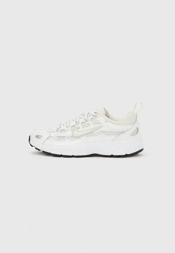 Кроссовки p 6000 со шнуровкой, платиновый/белый/серебристый/черный Nike Sportswear, Platinum-Coloured/White/Silver-Coloured/Black