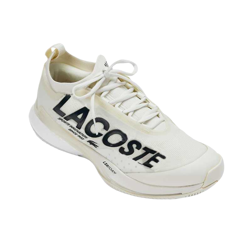 LACOSTE AG LT25 мужские теннисные туфли низкие экрю, цвет Ecru — фото 3