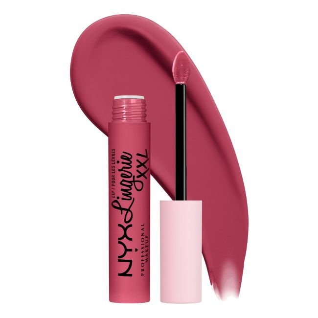 Жидкая матовая помада Lingerie XXL NYX Professional Makeup, цвет push'd up, 4 мл — фото 3