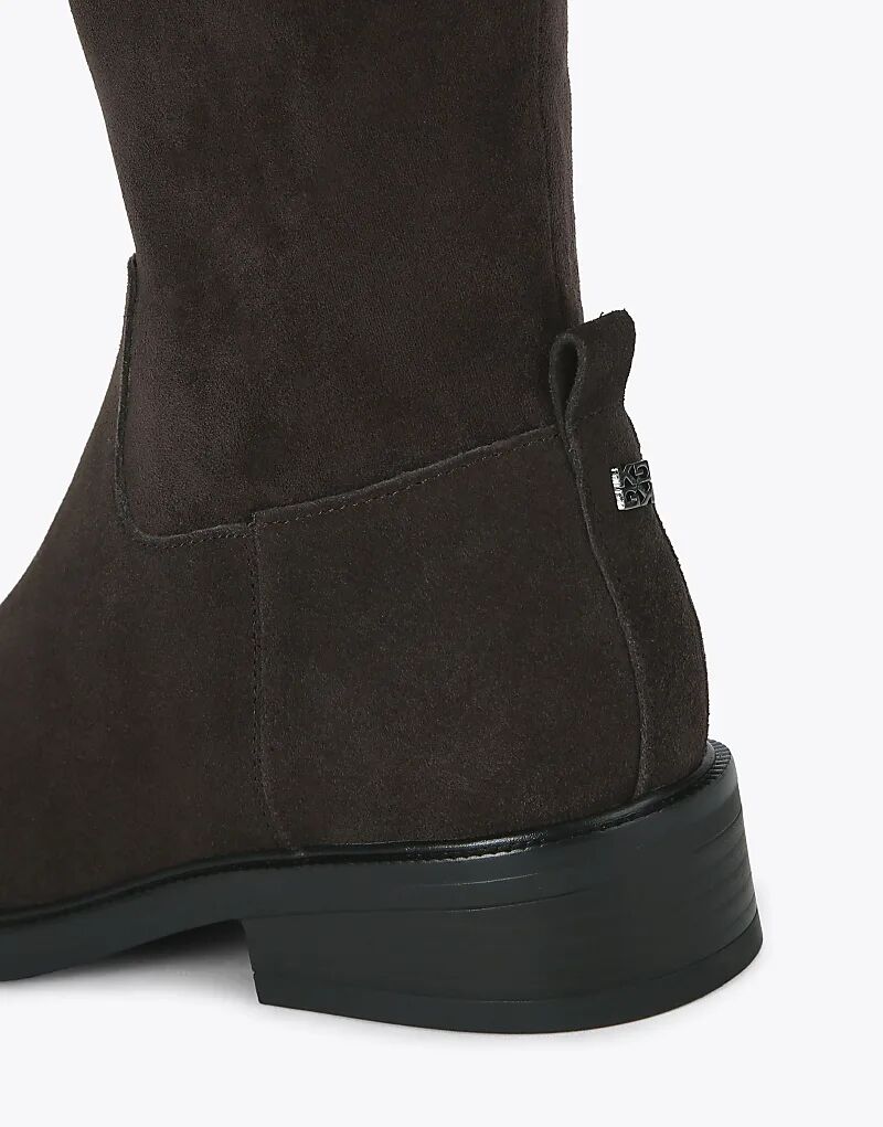 Сапоги KG Kurt Geiger Tisha2 из коричневой замши — фото 3