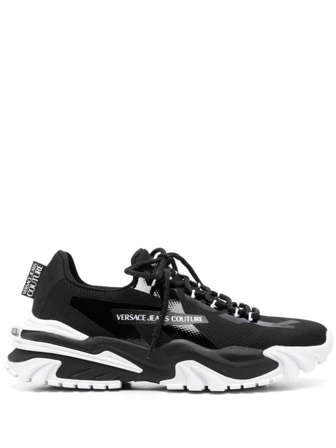 

Кроссовки с логотипом Versace Jeans Couture, черный