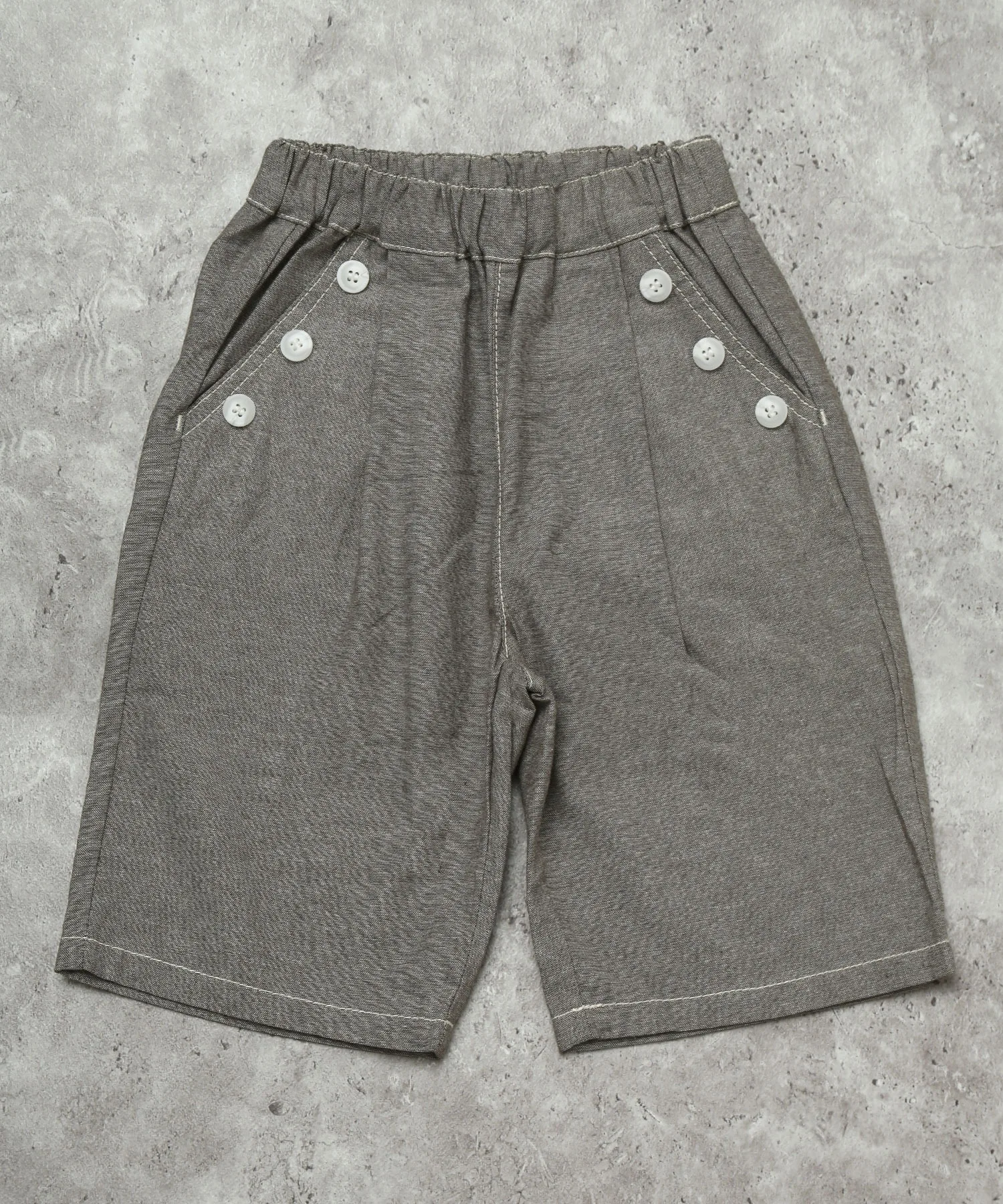 Детские хлопковые шорты DILASH DANGLI HALF PANTS серые