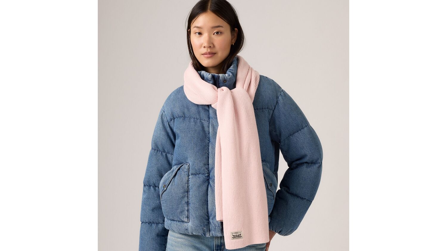 

Женский шарф-нашивка Levi's, Zephyr - Red