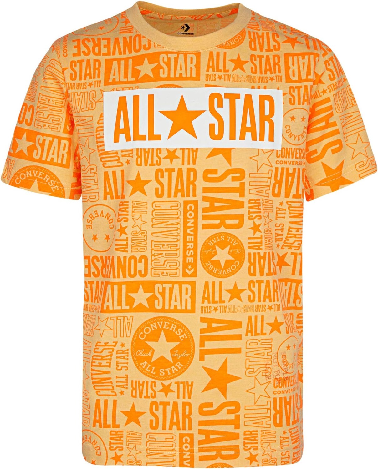

Футболка Converse Collegiate Print Tee, цвет Melon Tint Heather