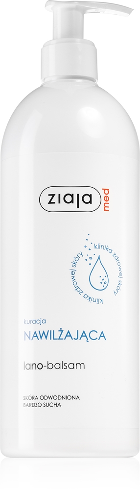 

Увлажняющий питательный восстанавливающий бальзам для сухой и очень сухой кожи Ziaja Med, 400 мл