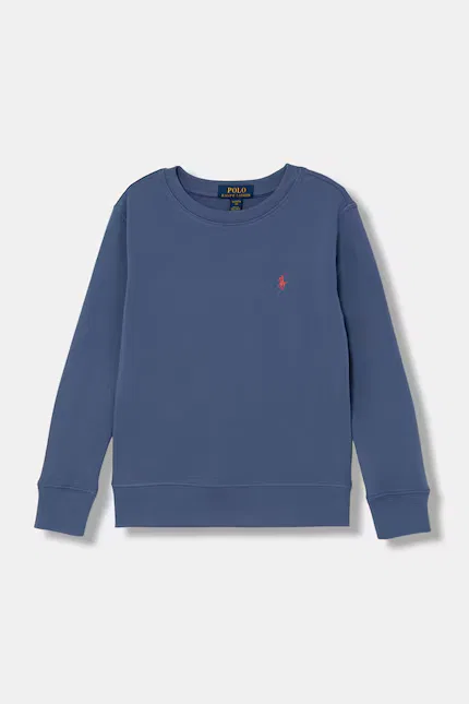 Кофта детская с круглым вырезом Polo Ralph Lauren, синий