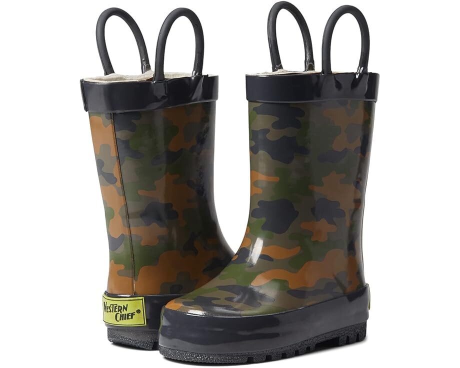 

Ботинки Western Chief Creekside Camo Rain Boot, коричневый