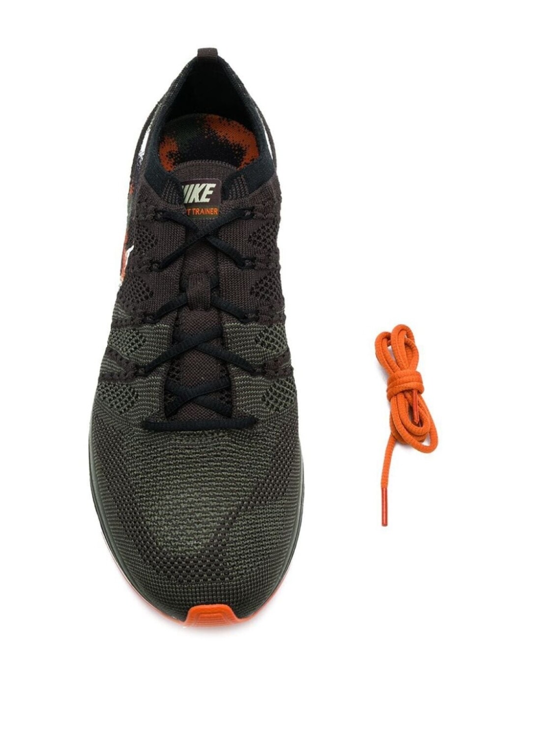 Nike кроссовки Flyknit, коричневый — фото 3