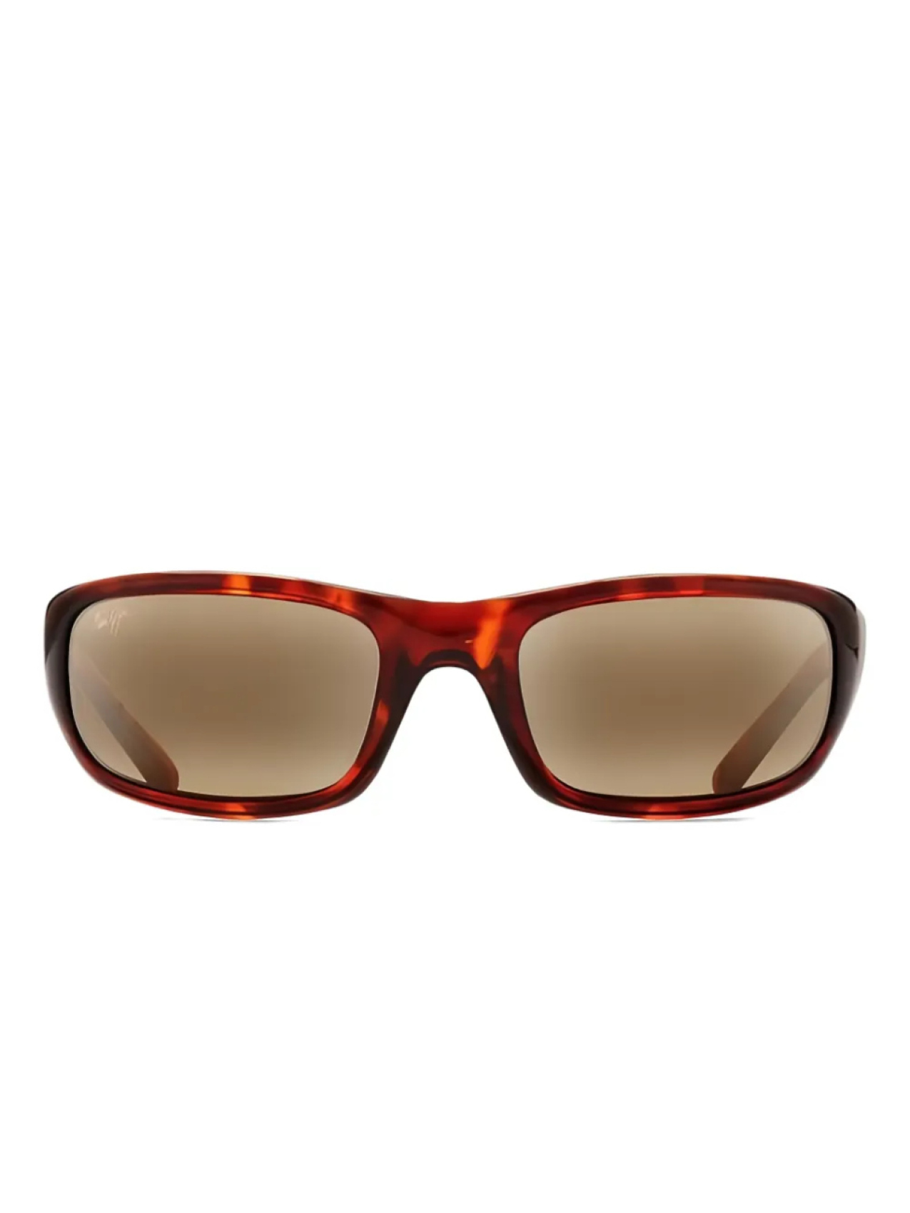 

Солнцезащитные очки Maui Jim в прямоугольной оправе, коричневый