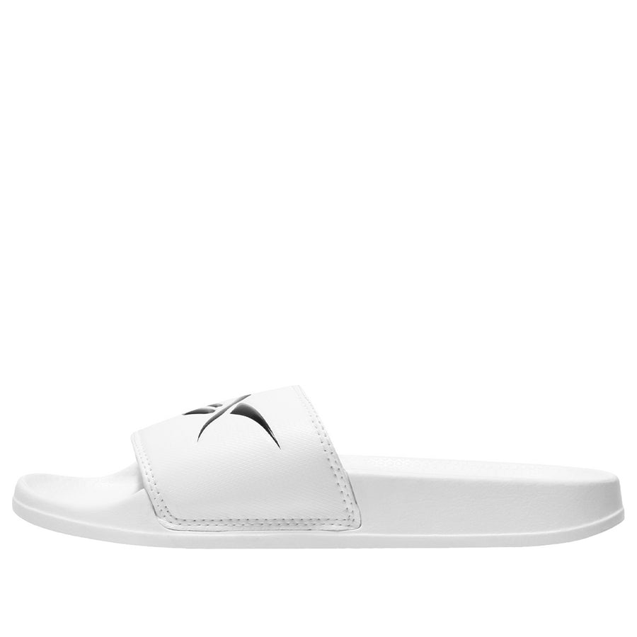 

Шлепанцы Reebok Classic Slide Soft Sole Cozy Flat Heel Sports Slippers White Black, черный