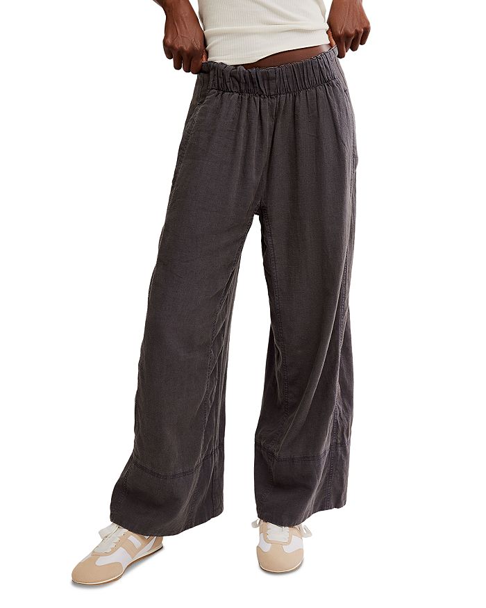 

Широкие брюки Days End Free People, черный