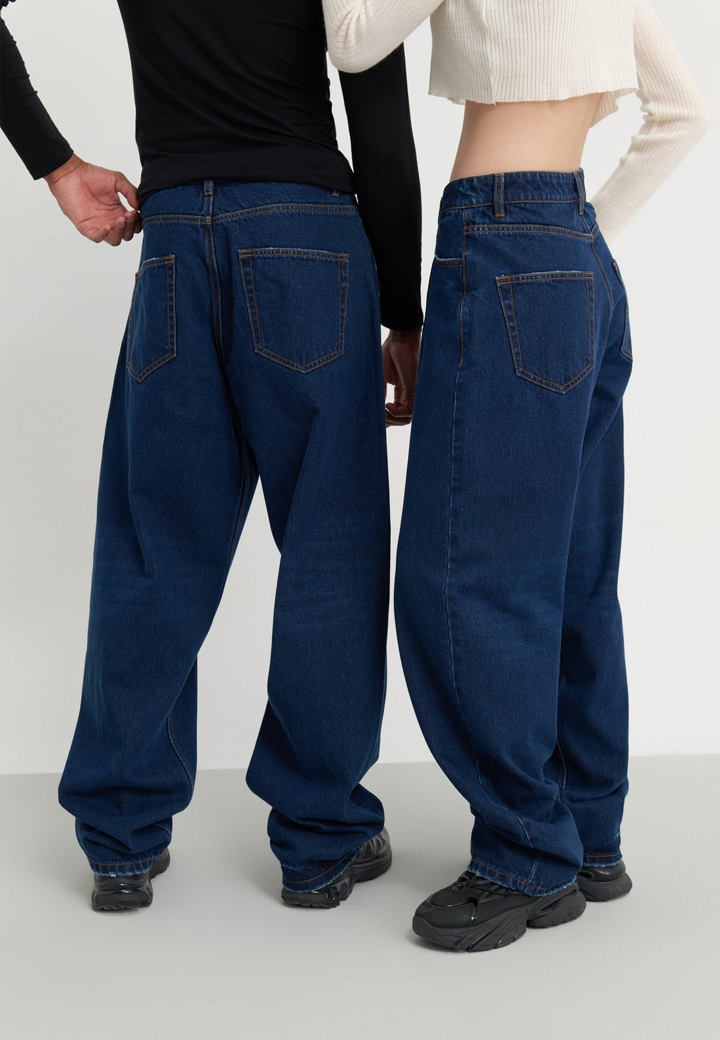 

Джинсы свободного кроя GENDERLESS UNISEX YOURTURN, синий деним