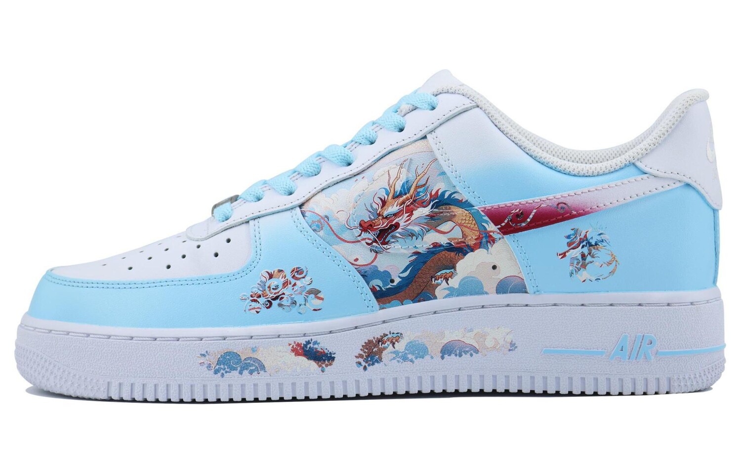 

Кроссовки Nike Air Force 1 Skateboard Shoes Men Low-Top Blue, Белый, Кроссовки Nike Air Force 1 Skateboard Shoes Men Low-Top Blue