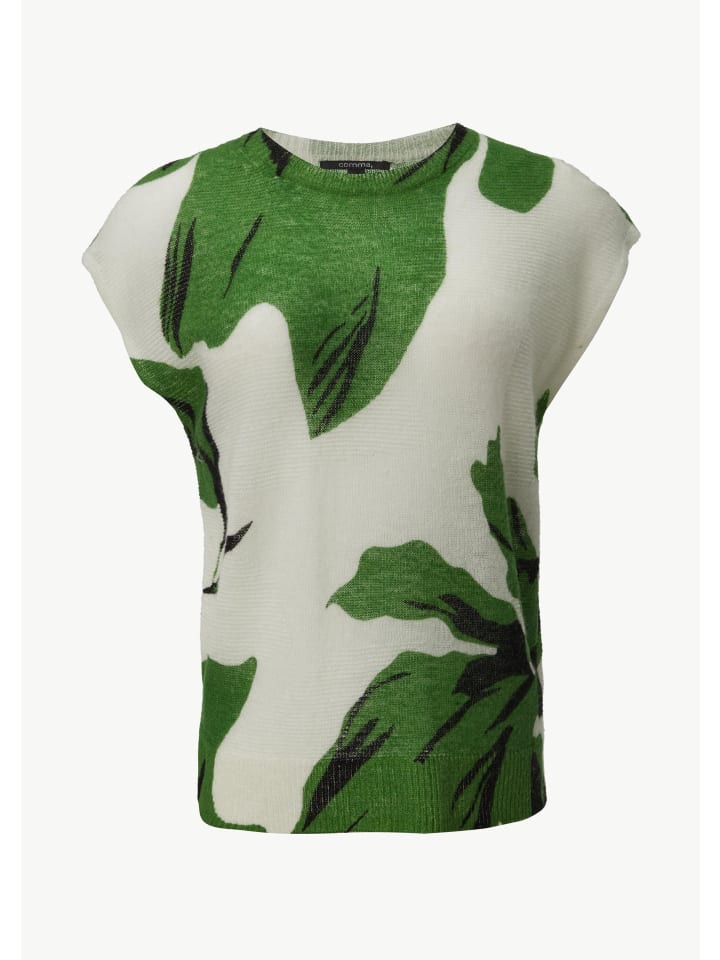 

Вязаный свитер в цвете 01C6_белый comma