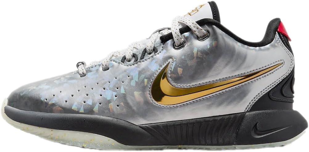 

Кроссовки для мальчиков Nike Lebron XXI GS, серебро