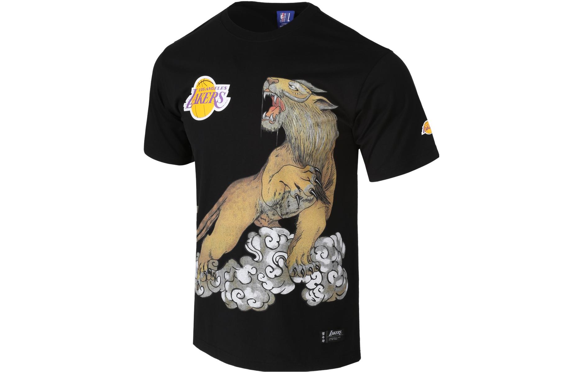 

NBA Футболка с втачным рукавом мужская черная, Черный, NBA Футболка с втачным рукавом мужская черная