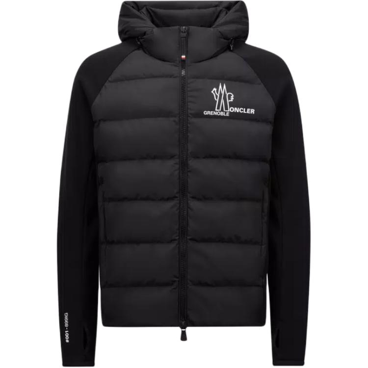 

Moncler Grenoble Куртка с логотипом на утеплителе, Black