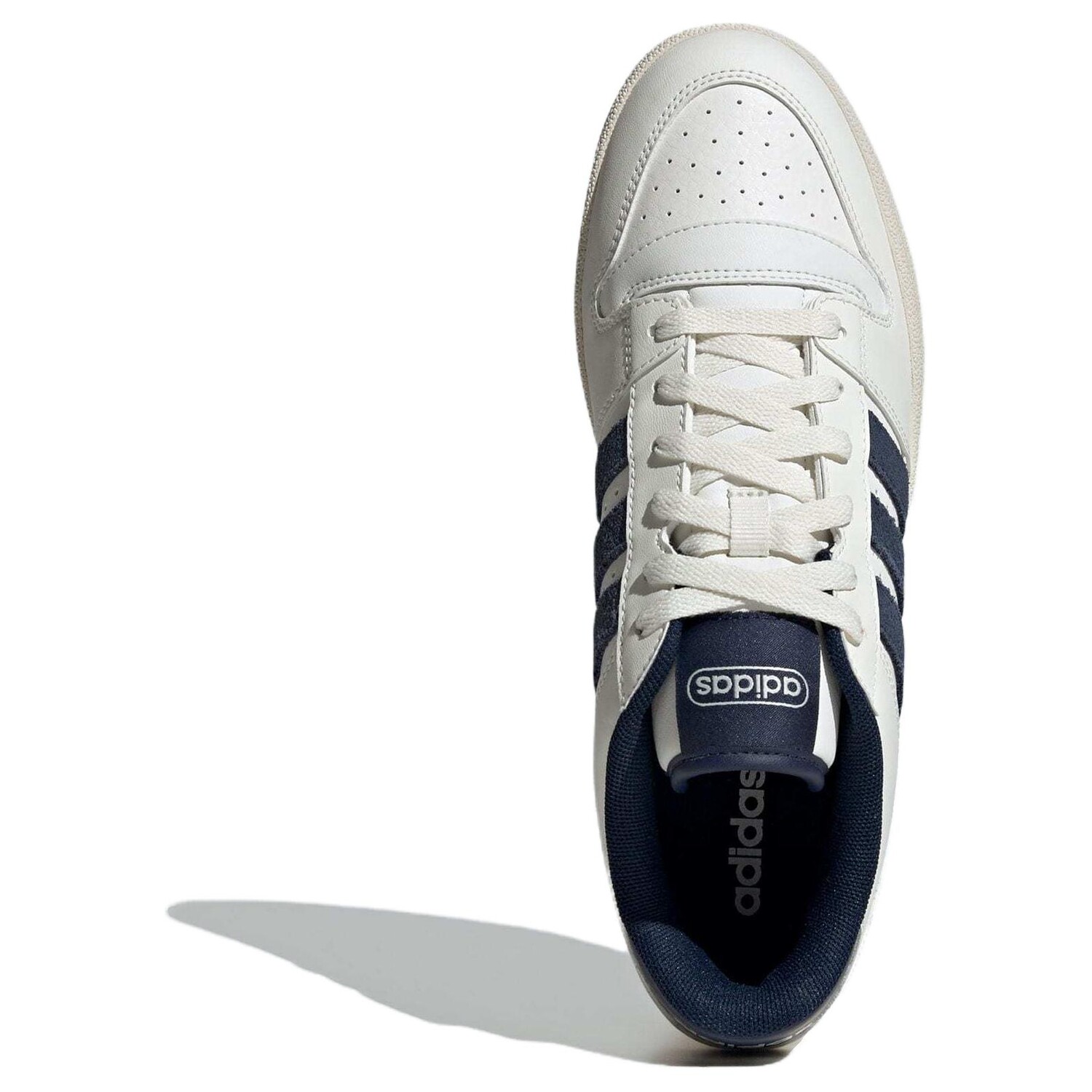 Кроссовки adidas BREAK START Skateboarding Shoes Men Low-top White/Navy, белый/темно-синий — фото 4