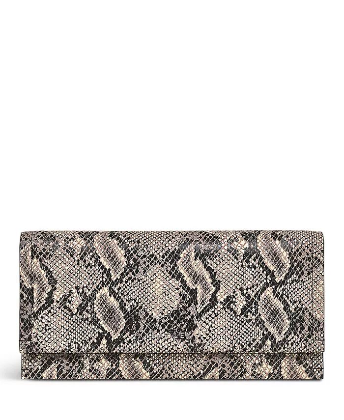 

Oak Street Faux Snake - Большой кошелек с клапаном Radley London, белый