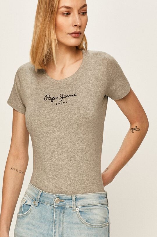 

Топ Нью Вирджиния Pepe Jeans, серый