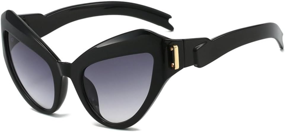 

MUTYNE Роскошные винтажные солнцезащитные очки «кошачий глаз» для женщин, модные очки с защитой от УФ-излучения UV400, художественные солнцезащитные очки для мужчин, ретро-стиль, C2