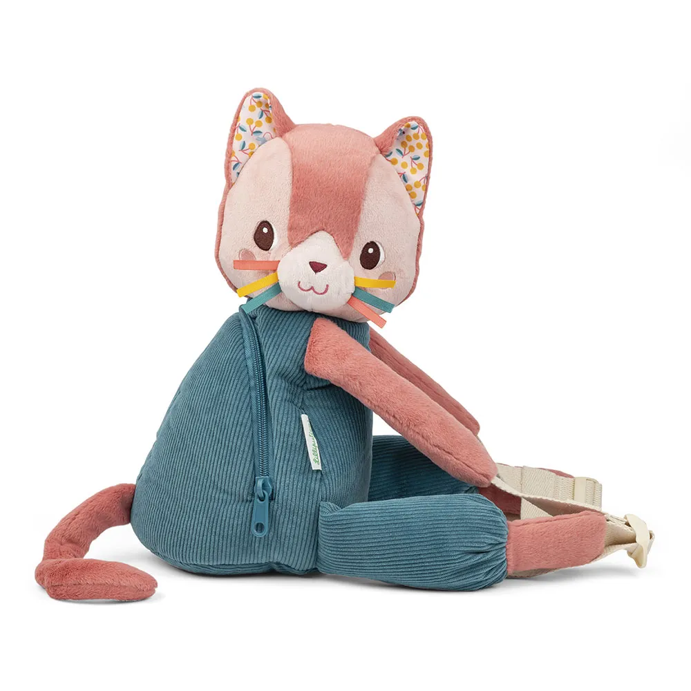 

Мягкий рюкзак Lilliputiens Jeanne The Cat, синий