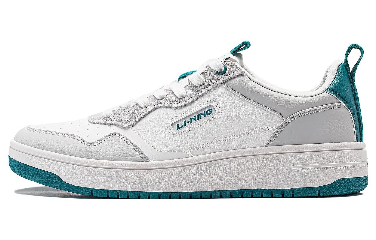 

Кроссовки LINING Star Sugar Skateboarding Shoes Men Low-top Cloud White / Antarctic Gray, белый