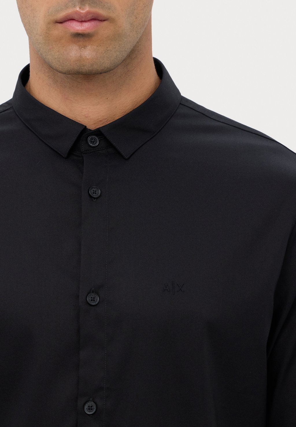 

Рубашка CAMICIA Armani Exchange, черный