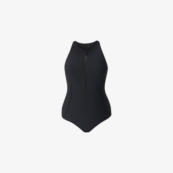 

Купальник спортивный Tide zip-through performance Sweaty Betty, черный