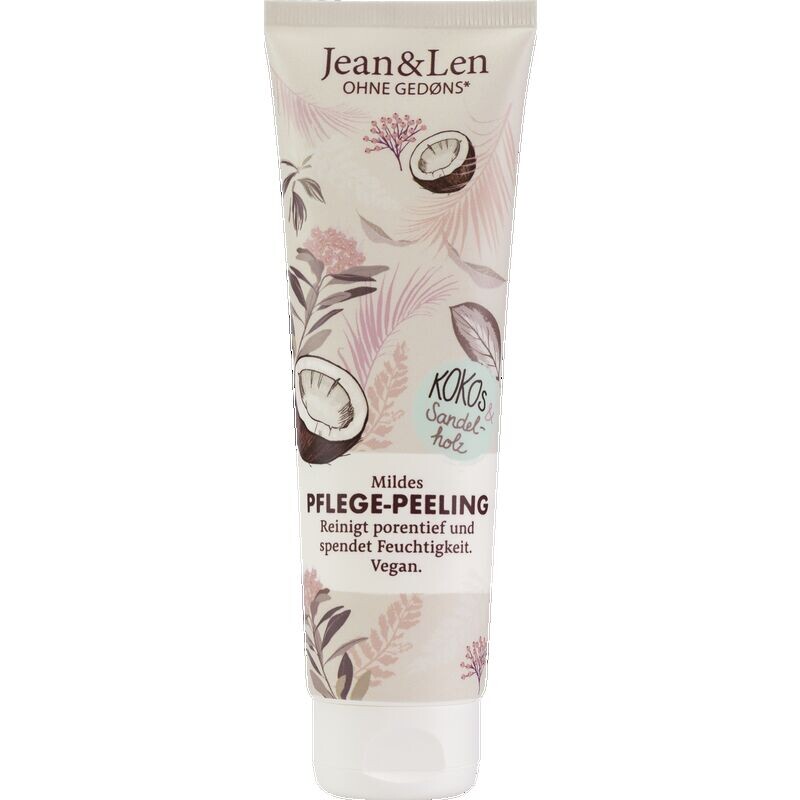 

Мягкий уход-пилинг с кокосом и сандалом Jean&Len, 125 ml