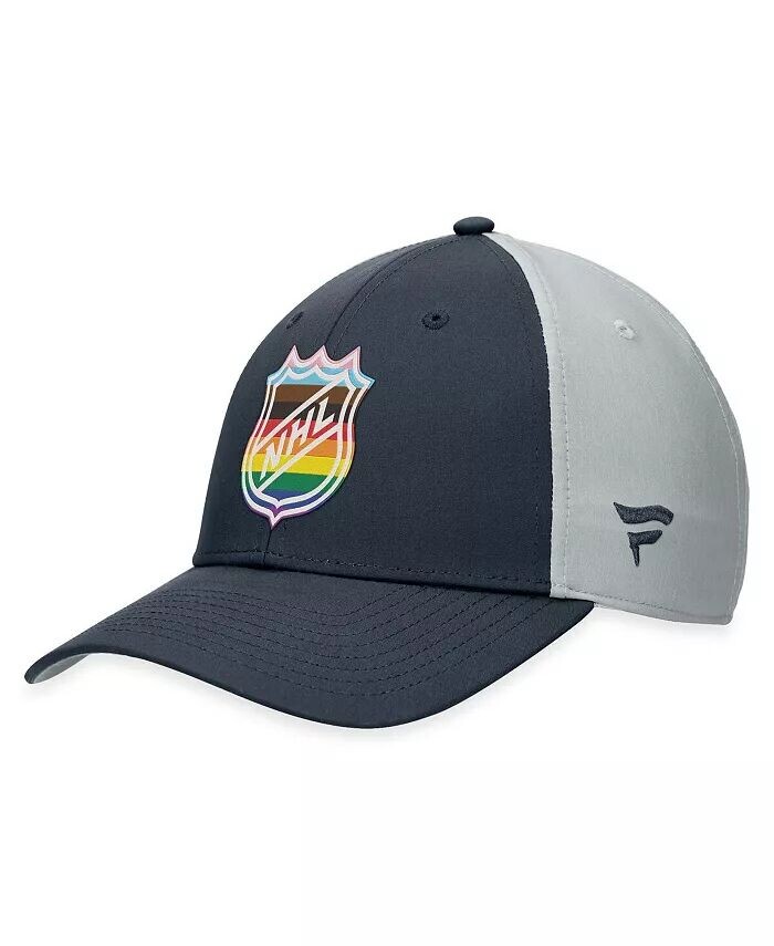 

Мужская темно-серая кепка NHL Authentic Pro Pride Snapback Fanatics