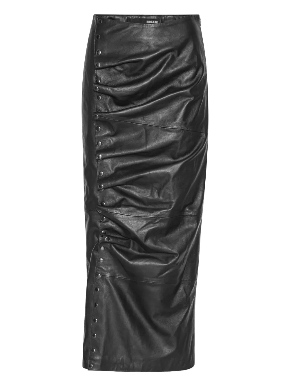 

Юбка макси из кожи ROTATE BIRGER CHRISTENSEN, черный