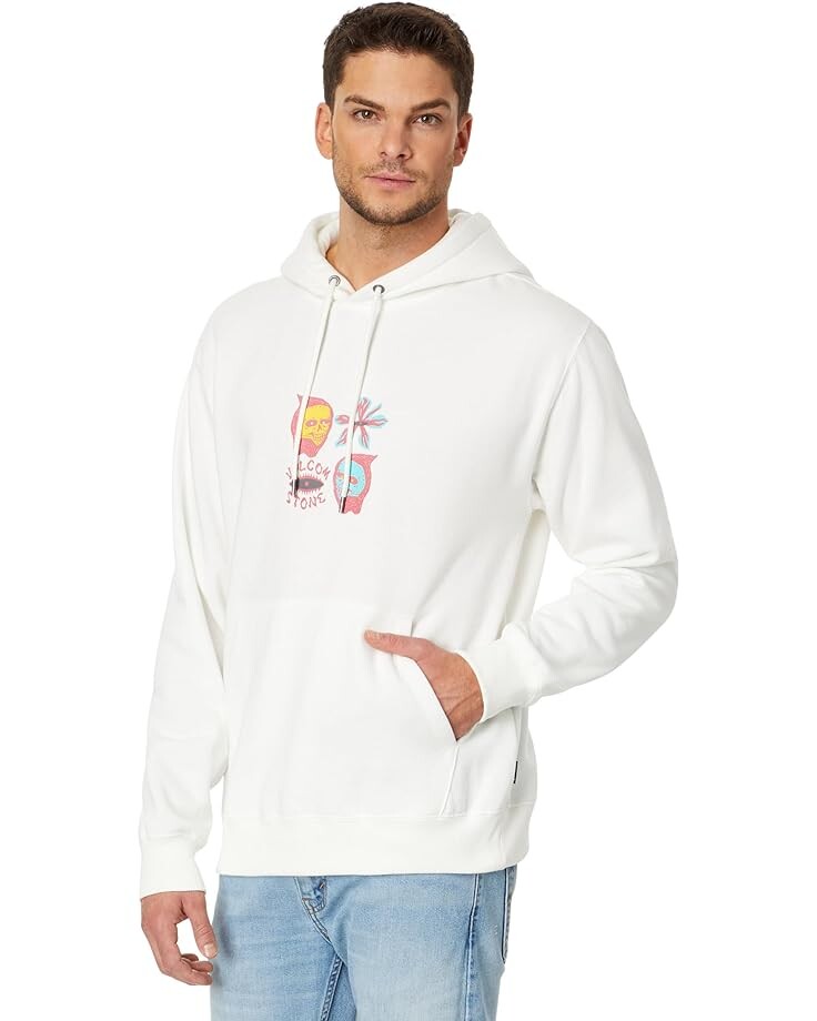

Худи Volcom Earth Tripper Pullover, белый