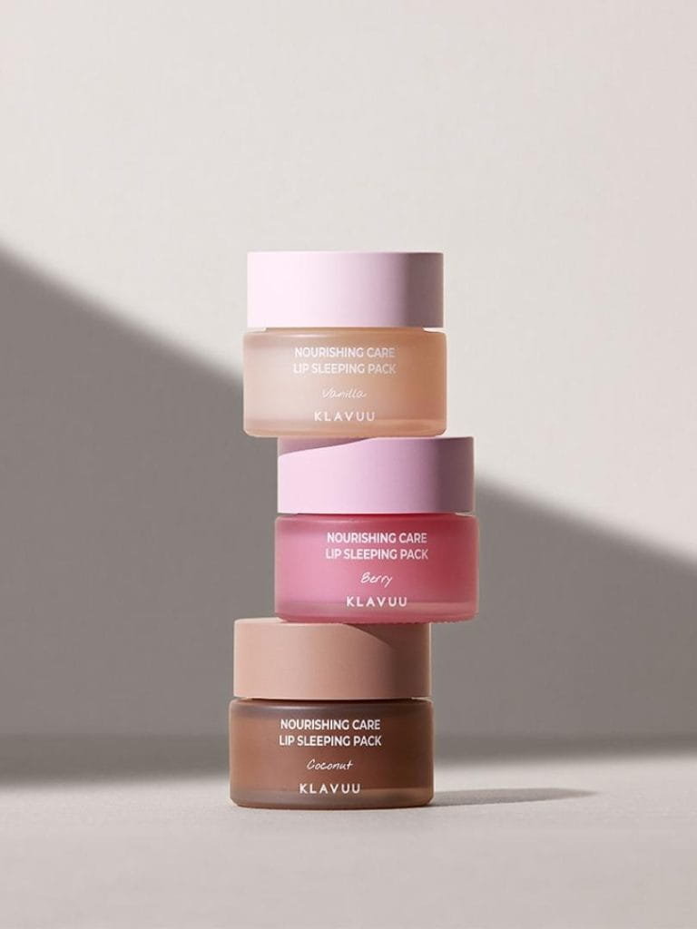 KLAVUU Nourishing Care Lip Sleeping Pack Ночная маска для губ с кокосом 20 г — фото 2
