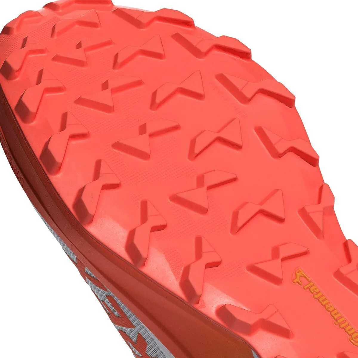 Мужские трейловые кроссовки Adidas Terrex Agravic 3, белый/оранжевый/серый — фото 4
