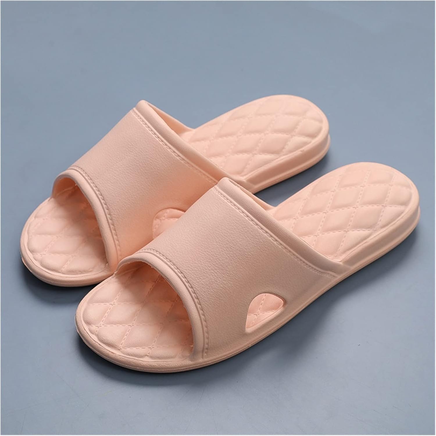 

Женские шлепанцы для душа, модные летние тапочки, мужские и женские мягкие домашние тапочки для ванной, женские ванночные сандалии, нескользящие резиновые тапочки (Цвет: светло-голубой, размер: Sunesa