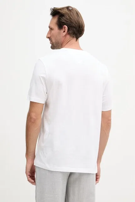 Футболка из хлопка T-shirt Tommy Hilfiger, белый — фото 3