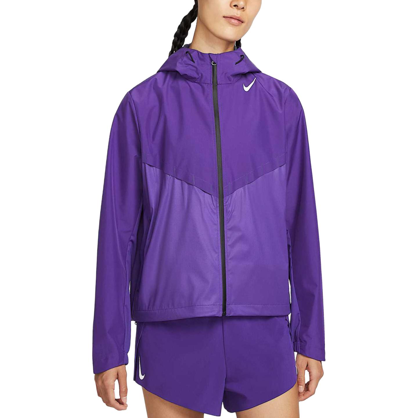 

Куртка для бега AEROSWIFT женская Nike, фиолетовый/белый