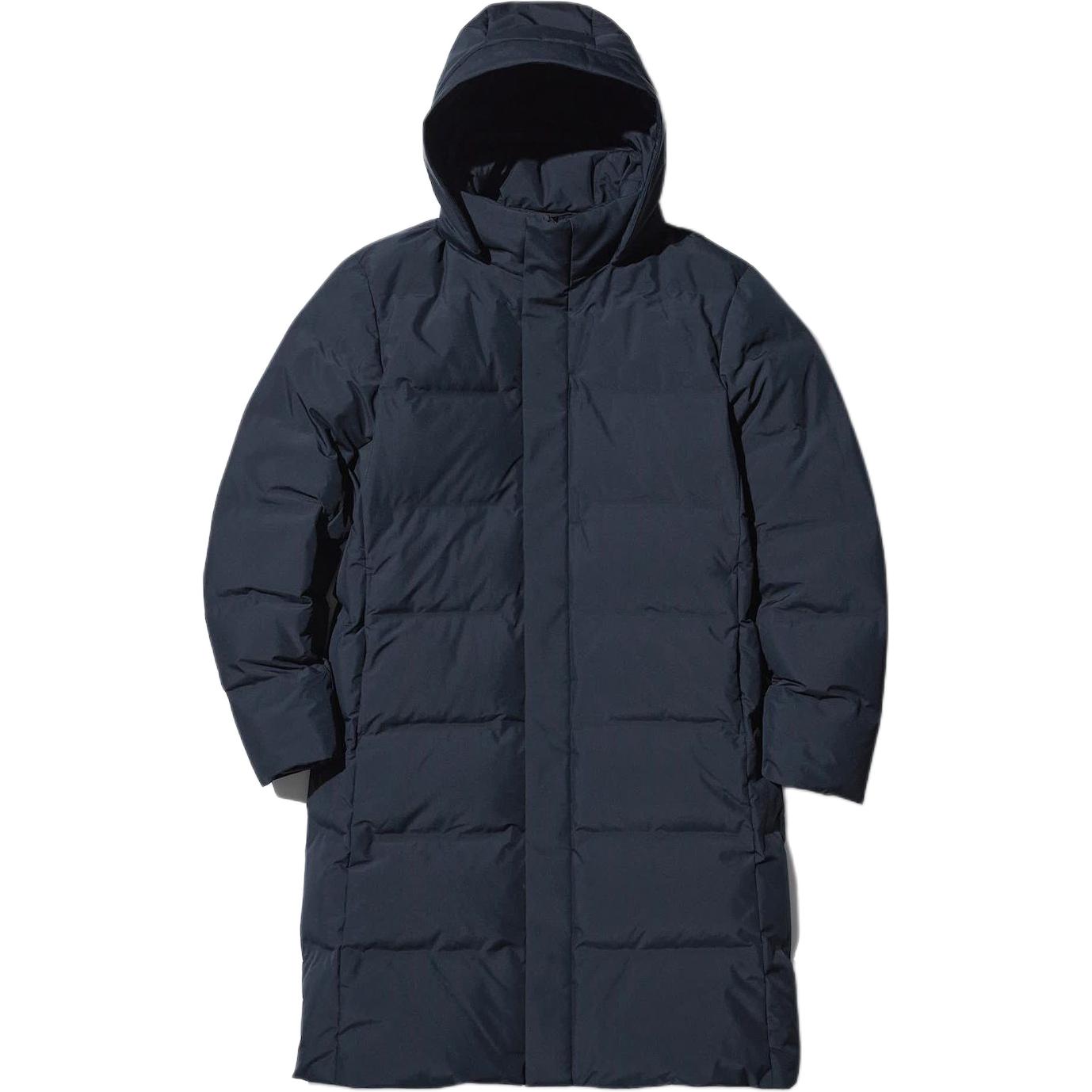 

UNIQLO Пуховик мужской морской синий, Marine Blue